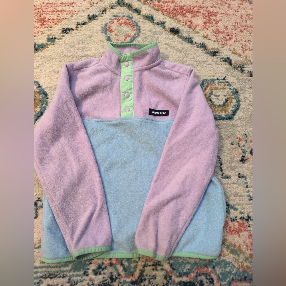 Girls Lands’ End fleece